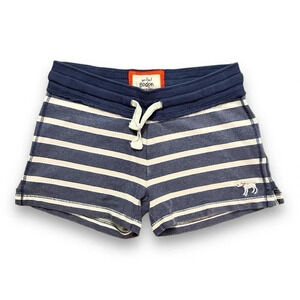 Mini Boden | Terry Wide Stripe Shorts (5 yrs)